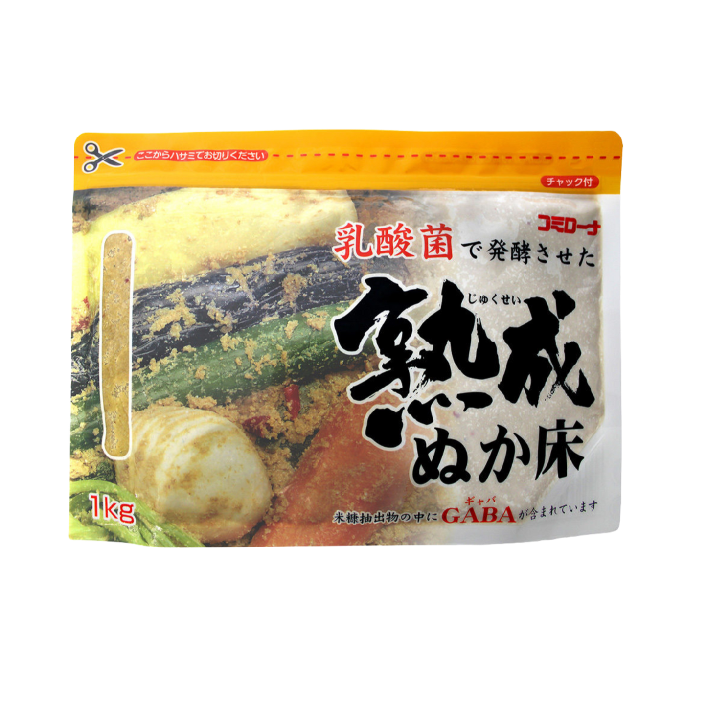 Nukadoko, ready to use fermented rice bran bed for pickling vegetables