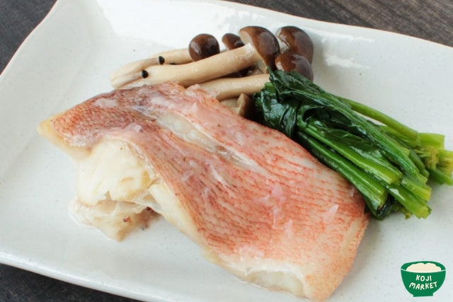 Steamed White Fish with Shio Koji