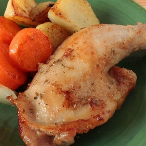 Salt Koji Pan-Roasted Chicken (Made in a Skillet)
