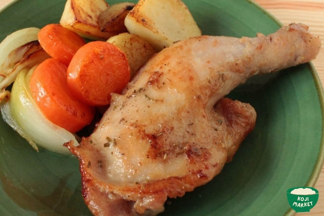 Salt Koji Pan-Roasted Chicken (Made in a Skillet)