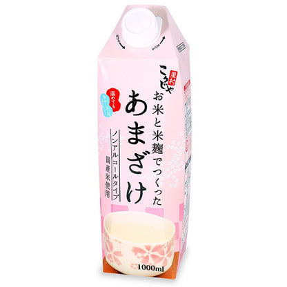 Amazake All-Natural Fermented Rice Koji Drink, no added sugar, non-alcoholic rice milk.