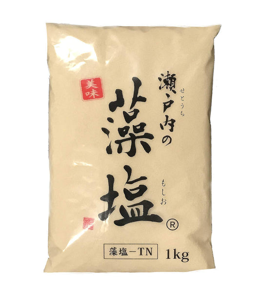 Setouchi No Moshio (Seaweed Salt), Japan Premium Imported - 35.2 OZ | Pack of 1