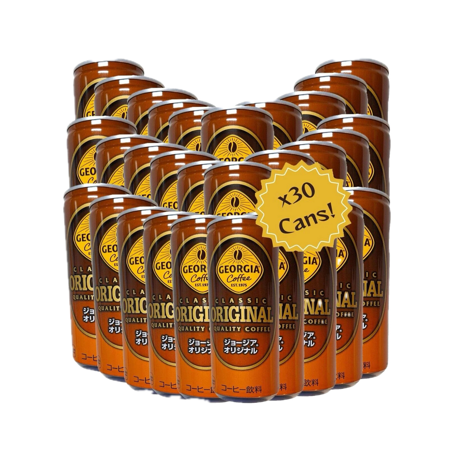 Georgia Classic Original Coffee - 30 pack