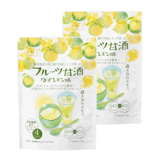 Instant Amazake (Yuzu Lemon Flavor) - 2 pack