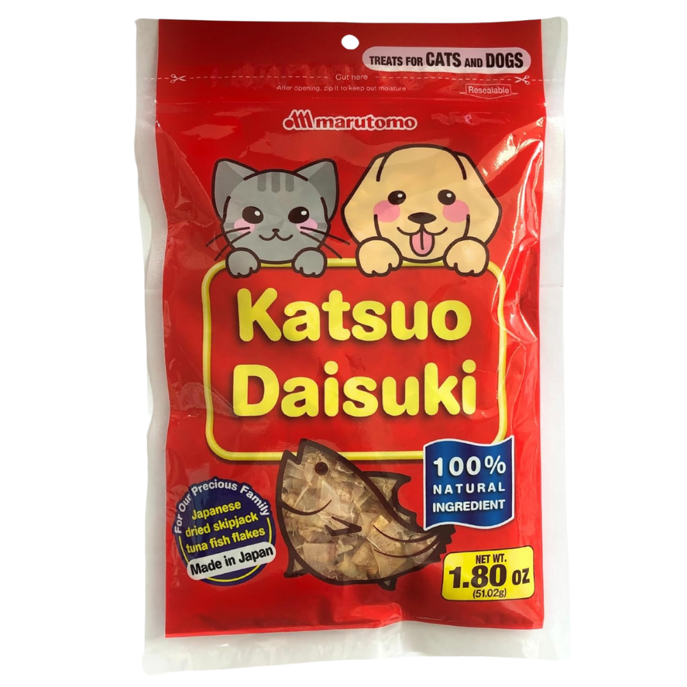 Dried Bonito Flakes Cat & Dog treats KATSUO DAISUKI