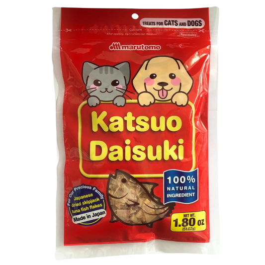 Dried Bonito Flakes Cat & Dog treats KATSUO DAISUKI