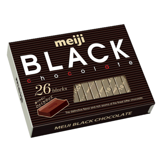 Meiji BLACK chocolate 26 piece blocks