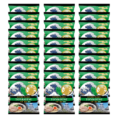 Sapporo Ichiban Kyushu Tonkatsu Ramen 3.37 Ounce, Pack of 30